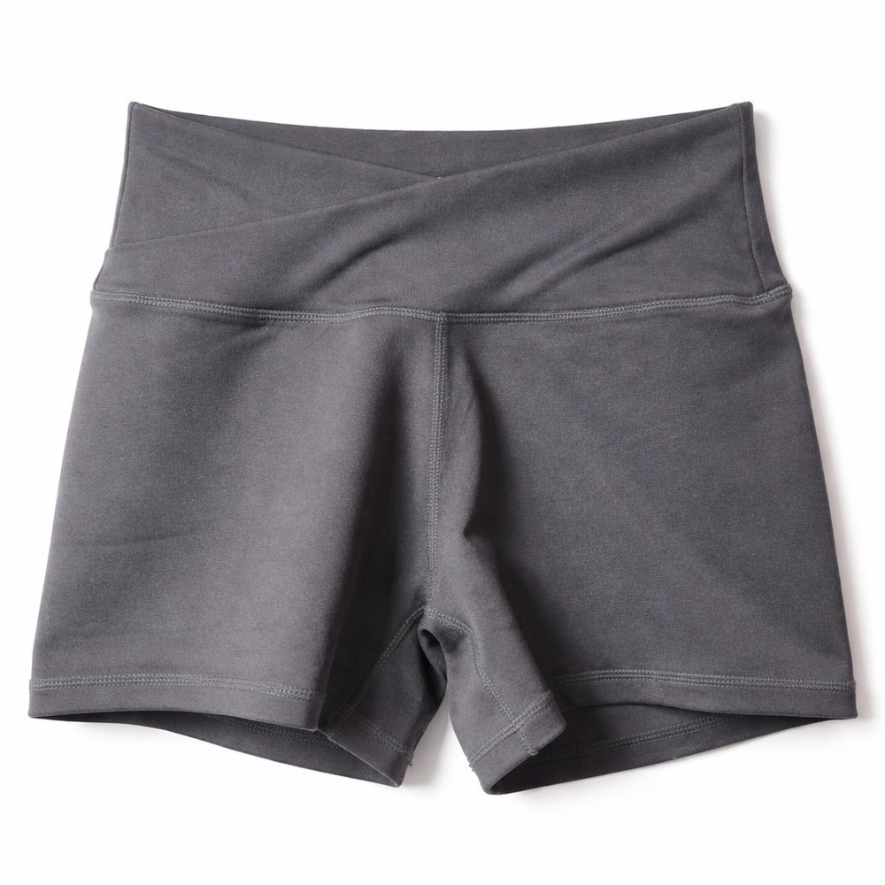 BORN PRIMITIVE High Rise 3" Short Sz S Black Performance Stretch Run Gym Train